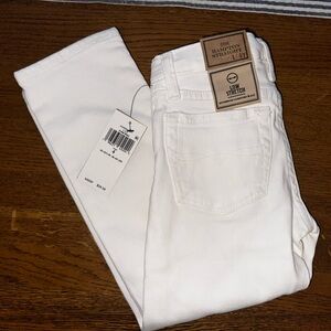 NWT Ralph Lauren Size 4 White Denim Jeans